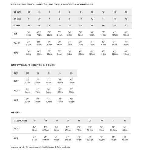 belt size chart burberry